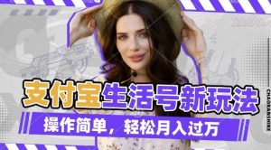 利用老外荒野求生视频，赚支付宝分成收益，轻松月入过W【揭秘】-小哈资源