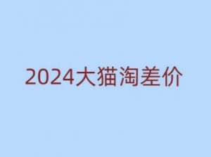 2024版大猫淘差价课程，新手也能学的无货源电商课程-小哈资源