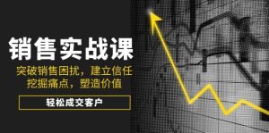 销售实战课,突破销售困扰,建立信任,挖掘痛点,塑造价值,轻松成交客户-小哈资源