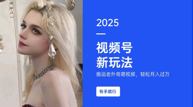 搬运老外奇葩视频,撸视频号分成计划收益,每天只需一小时,新手小白轻松月入过W-小哈资源