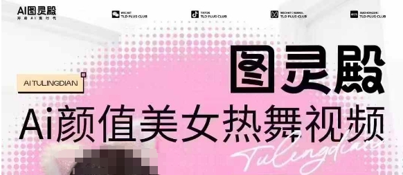 全网首发，原价988图灵殿AI颜值美女热舞视频，云端生图，轻松过原创-小哈资源