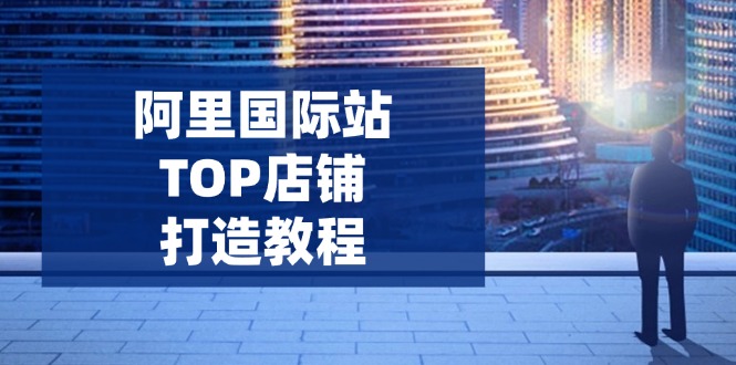 阿里国际站TOP店铺打造教程:涵盖平台到高阶,解决运营难题,提升询盘-小哈资源