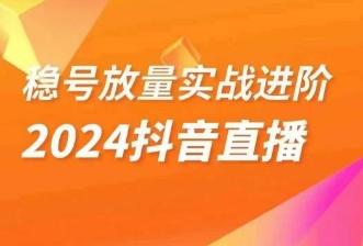 稳号放量实战进阶—2024抖音直播，直播间精细化运营的几大步骤-小哈资源