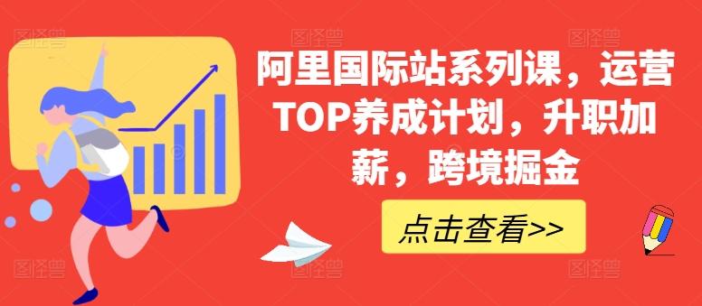 阿里国际站系列课，运营TOP养成计划，升职加薪，跨境掘金-小哈资源