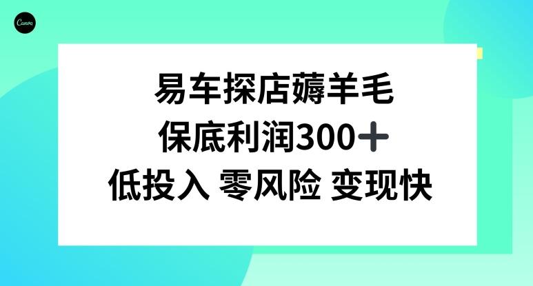 易车APP首页十亿补贴活动，选择到店补贴，保底利润300+-小哈资源