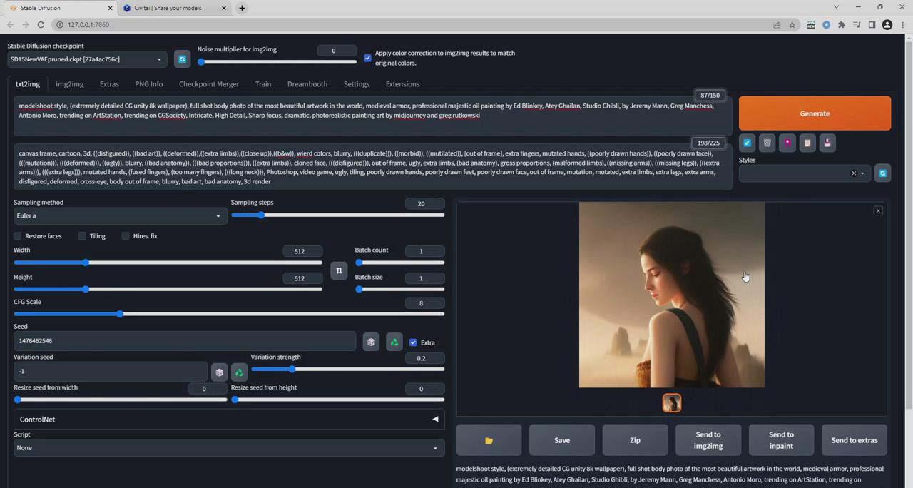 图片[2]-Stable Diffusion 大师班: 利用AI创建艺术图像及视频-31视频课-中英字幕-小哈资源