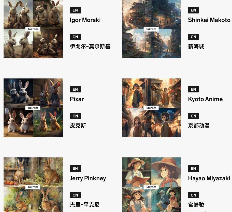 图片[1]-Midjourney辞典AIGC中英双语图文辞典+提示关键词Prompt大全-小哈资源