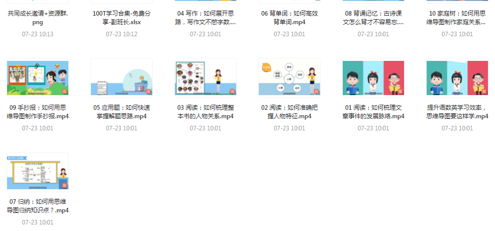思维导图高效学习法-小哈资源