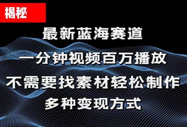 揭秘！一分钟教你做百万播放量视频，条条爆款，各大平台自然流，轻松月…-小哈资源