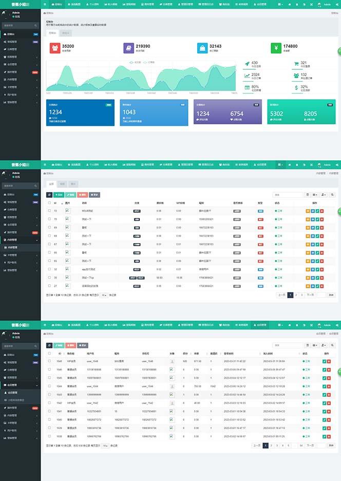 图片[3]-(8542期)小剧场短剧影视系统源码 全开源 带支付收益+会员机制+代理推广等模式【…-小哈资源