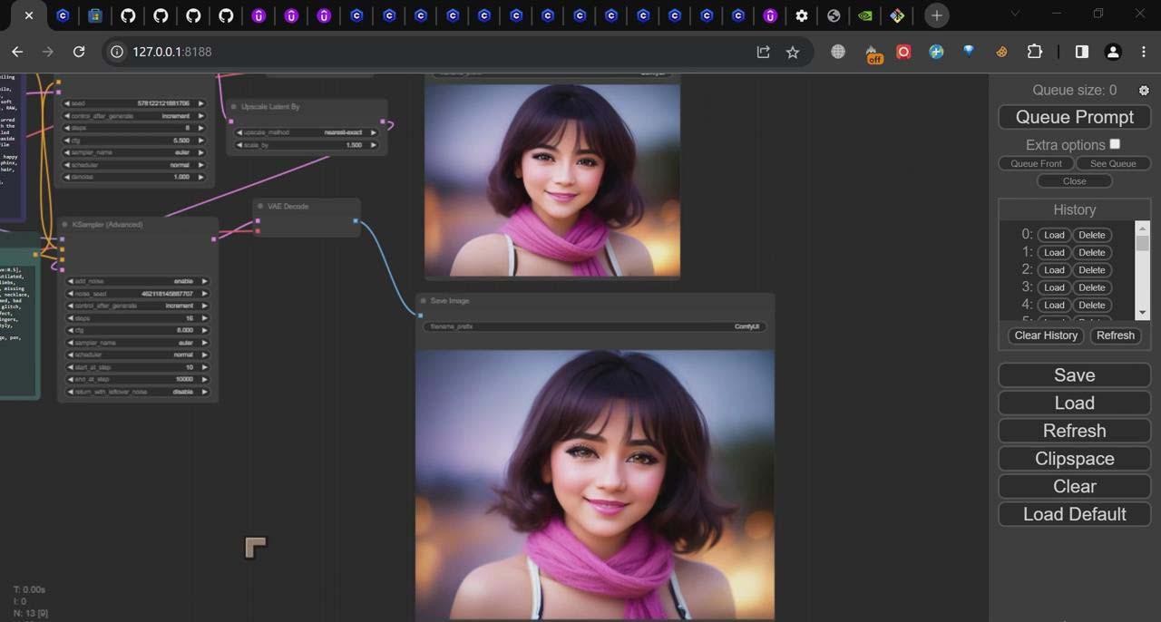 图片[2]-ComfyUI 利用 Stable Diffusion 学习AI GUI 工作流程教程-中英字幕-小哈资源