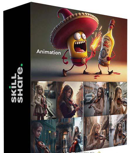 图片[1]-掌握 MidJourney V5 AI + ChatGPT创建一致的角色设计图像-22节课-中英字幕-小哈资源