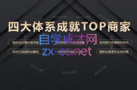 华曜·阿里巴巴国际站认知及直通车实操课程-小哈资源