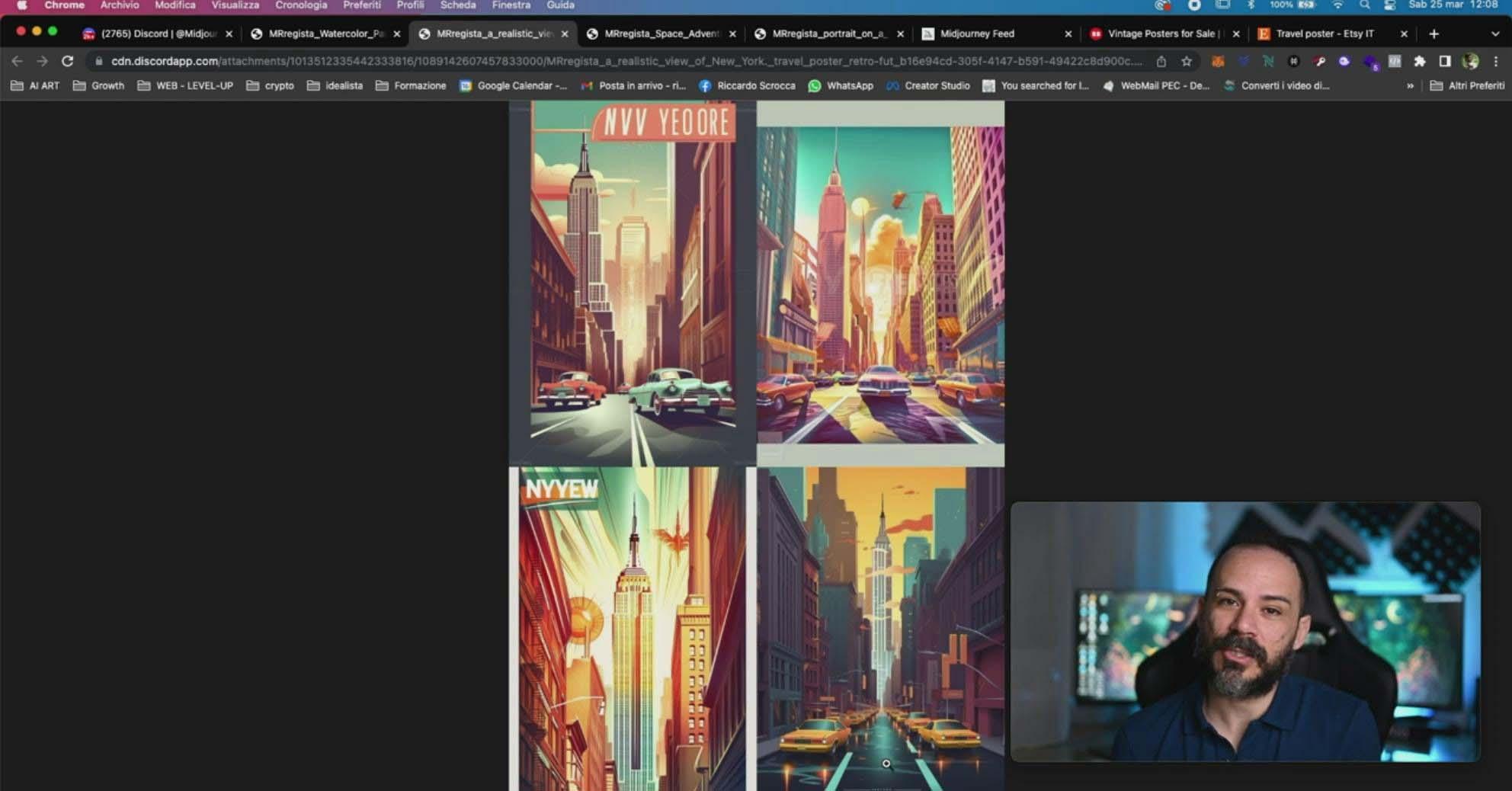图片[10]-Midjourney AI人工智能创建和销售令人惊叹的海报教程-10节课-中英字幕-小哈资源