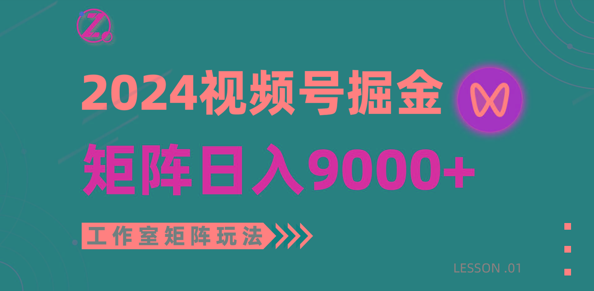 (9709期)【蓝海项目】2024视频号自然流带货，工作室落地玩法，单个直播间日入9000+-小哈资源