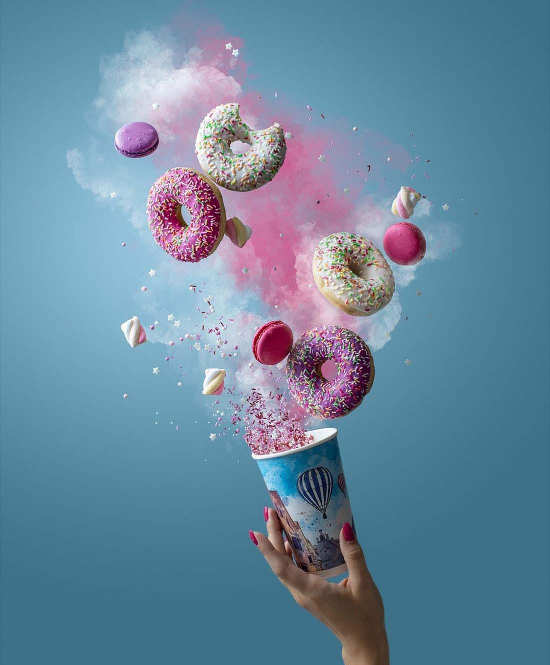 图片[2]-摄影师Daria Kalugina 12种悬浮美食摄影布光造型教程-21节课-中文字幕-小哈资源