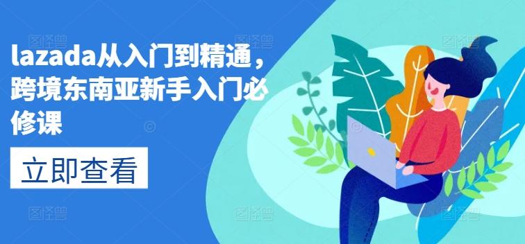 lazada从入门到精通，跨境东南亚新手入门必修课-小哈资源