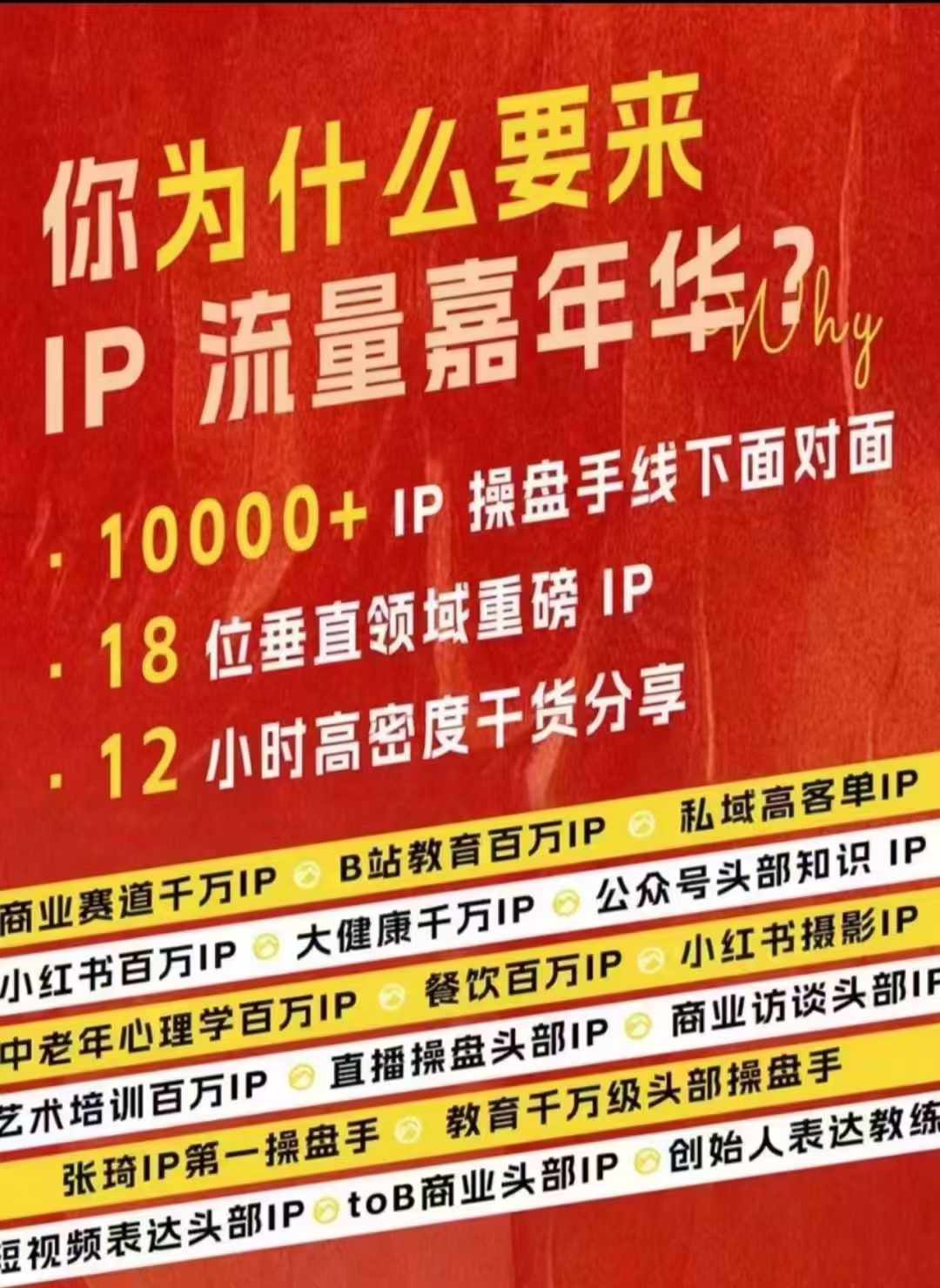 群响IP流量嘉年华，​现场视频+IP江湖2024典藏版PPT-小哈资源