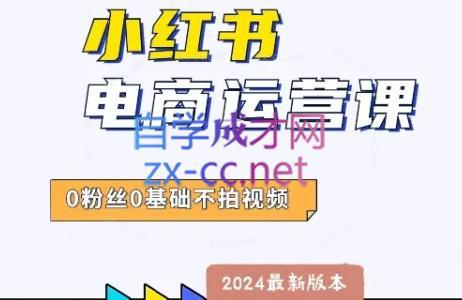 达哥·小红书电商运营(2024版)-小哈资源
