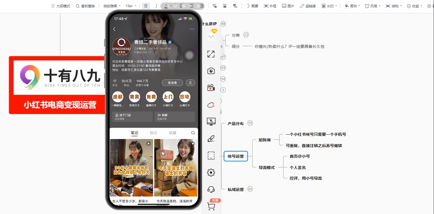十有八九学院·新手如何从0-1玩转红薯店铺-小哈资源