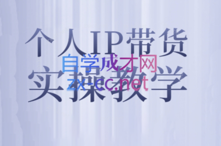 萌神姐姐·个人IP真人出镜短视频实操课-小哈资源