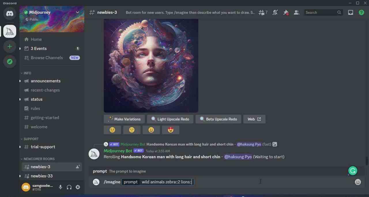 Midjourney AI人工智能艺术图片从入门到高级创作教程-33节课-中英字幕-小哈资源